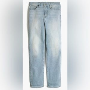 NWT Vintage JCrew High Rise Womens Mom Jean Size 32 Bleach Wash